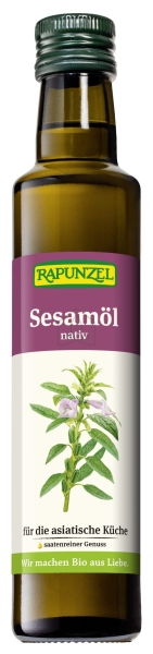 Rapunzel Olej Sezamowy Bio 250ml Kultura Smaku