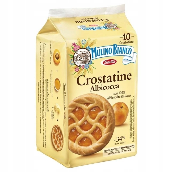 Mulino Bianco Crostatine Albicocca G Kruche Ciastka Z D Emem