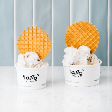 Włoskie Lody Latto Gelato