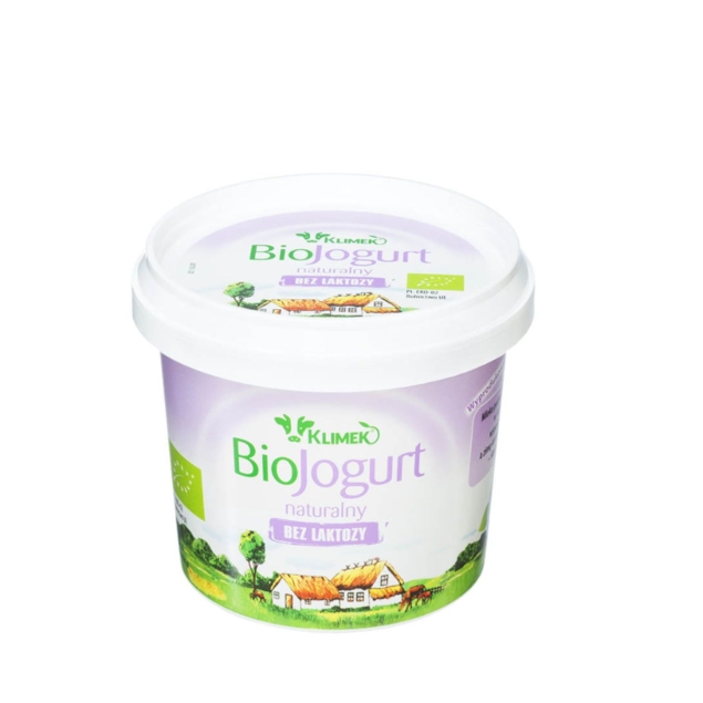 Klimeko Bio Jogurt Naturalny Bez Laktozy 2% 330g