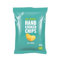 Trafo Chipsy Ziemniaczane Cienko Krojone o Smaku Soli i Octu Bio 125g