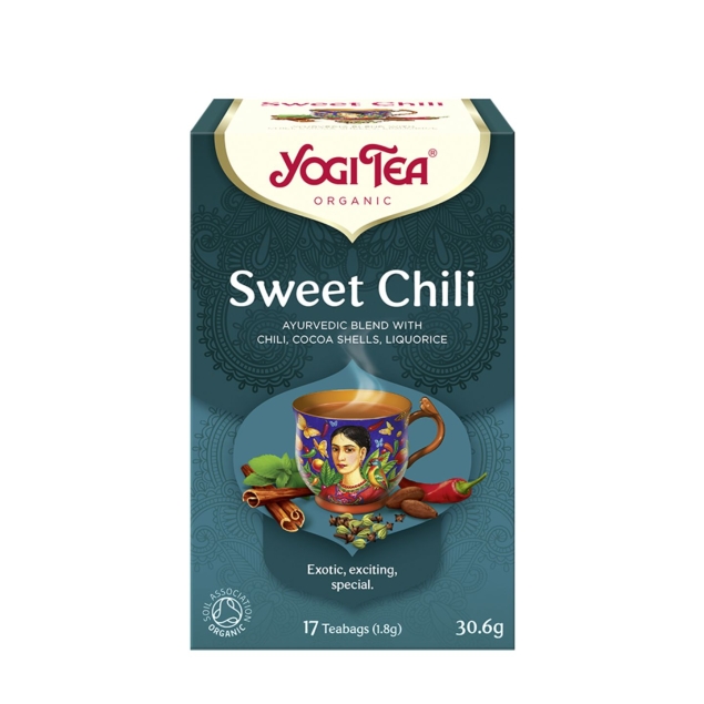 Yogi Tea Herbatka Słodkie Chili (Sweet Chili) Bio (17 X 1,8 G) 30,6g