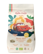 Dalla Costa Disney&Pixar Cars 100% Italiano włoski makaron (semolinowy trójkolorowy) BIO 300 g