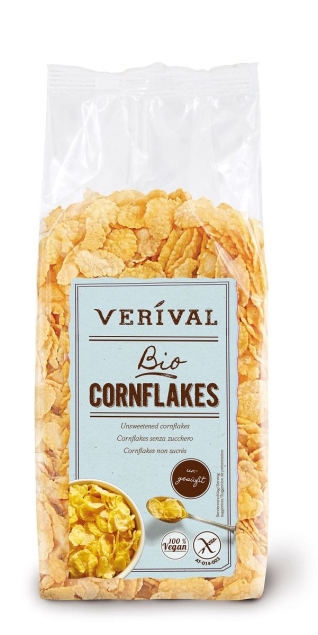 Verival Cornflakes BIO płatki kukurydziane  – bez glutenu, wegańskie 250 g Eko Smak Natury