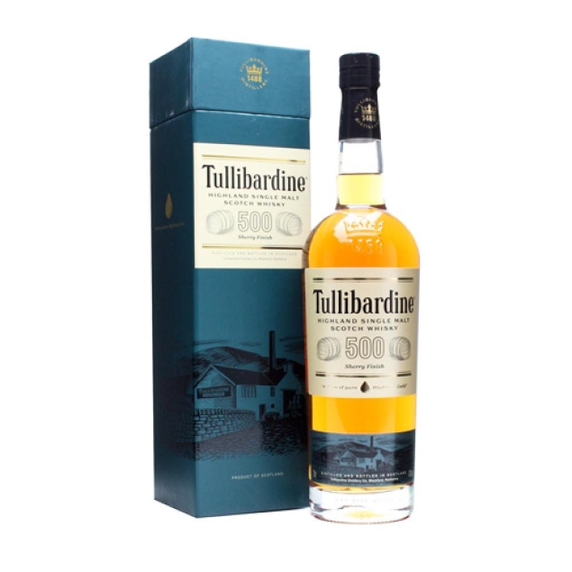 Tullibardine Distillery Ltd Whisky 500 Sherry Finish 43%
