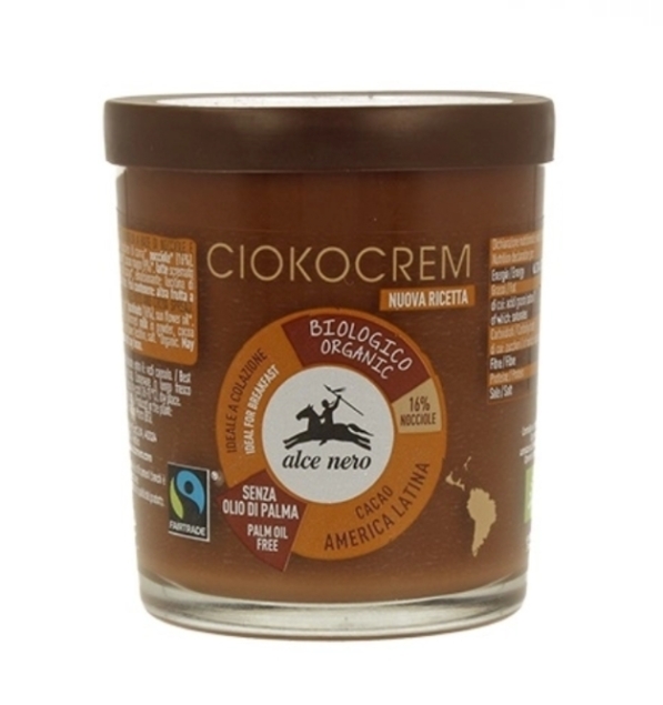 Alce Nero Krem Orzechowo-czekoladowy Fair Trade Bio 180 G