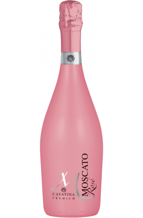 Wino Moscato Spumante Rosato Cavatina Premium Rose 0,75l
