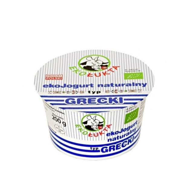 Eko łukta (nabiał Z Mleka Krowiego) Jogurt Naturalny Typ Grecki Bio 200g