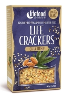 Bio Planet Krakersy Z Migdałami, Nasionami Konopi I Chia Raw Bezglutenowe Bio 90 G