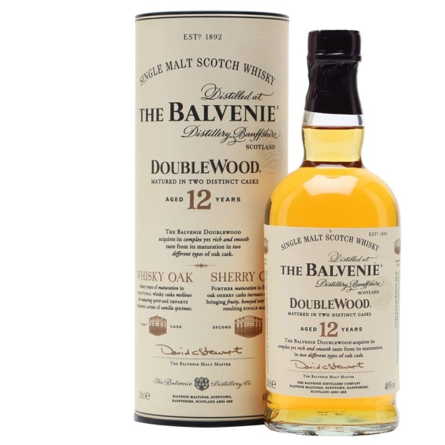 The Balvenie Distillery Whisky Balvenie 12yo DoubleWood 0,7l