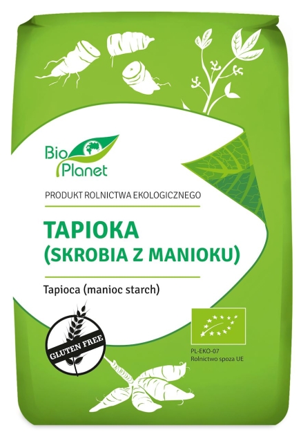 Bio Planet Tapioka (skrobia Z Manioku) Bezglutenowa Bio 800 G