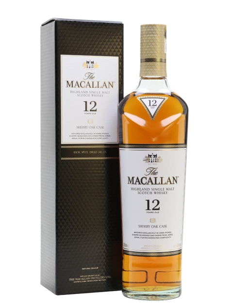 Macallan Whisky 12 Yo Sherry Casks 40% 0,7l