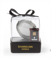 Dammann D-Tin Tea Ball Infuser zaparzacz z mini puszką dammann (stal nierdzewna)