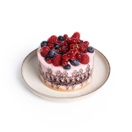 Kultura Smaku Sernik Na Zimno Z Malinami.