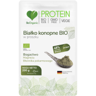 Beorganic Białko Konopne Bio W Proszku 200g