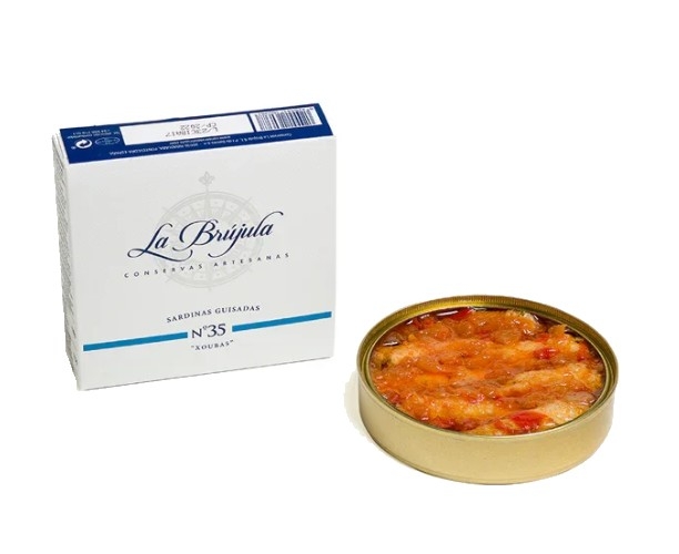 La Brujula Sardynki Małe W Sosie 130gr Lb35