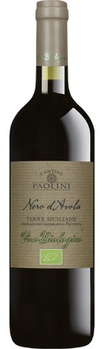 Cantine Paolini Wino Nero d'Avola BIO 750 ml