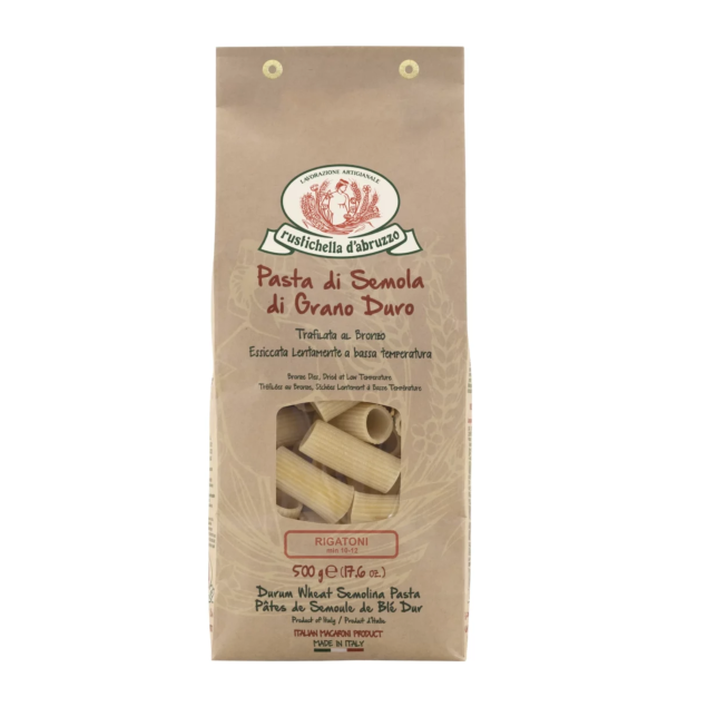 Rustichella d'Abruzzo Rigatoni – makaron włoski 500 g