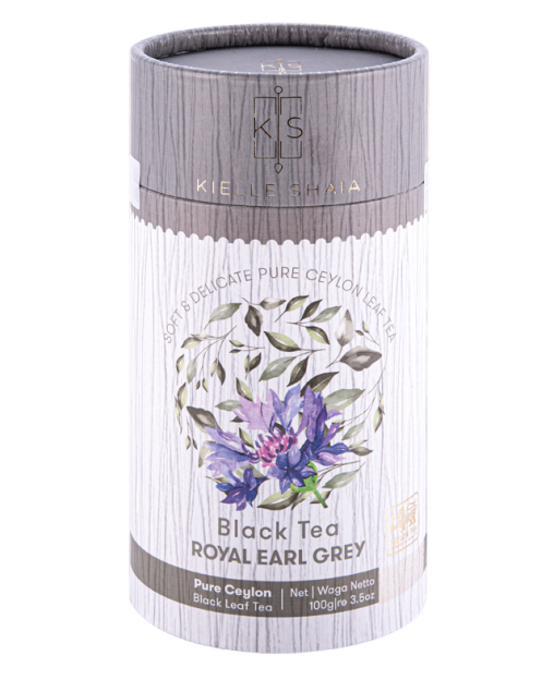 Kielle Shaia Herbata Royal Earl Grey Black Tea Puszka 100g
