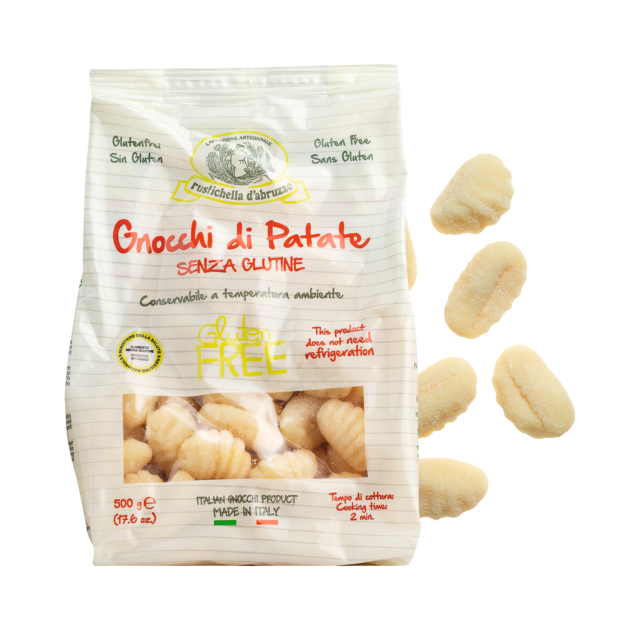 Rustichella d'Abruzzo Gnocchi Di Patate bezglutenowe włoskie kluski ziemniaczane 500 g