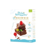Zdrowo Namieszane Mieszanka Na Brownie Z Kakao i Cukrem Kokosowym Bio 290g