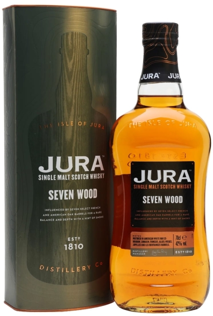 Jura Distillery Whisky Seven Wood 0,7l