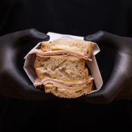 Kultura Smaku Kanapka Z  Szynką i Serem Emmentaler