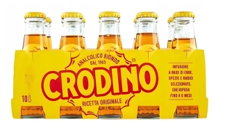 Davide Campari-Milano Crodino włoski napój aperitif bezalkoholowy (10 sztuk x 100 ml) - Aperitif