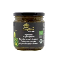 Campomar Nature Papryka Jalapeno Zielona Krojona W Zalewie Bio 350g (130g)