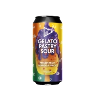 Browar Funky Fluid Piwo Gelato Pastry Sour Passion Friut Mango Peach 0,5l - Piwo smakowe
