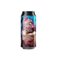 Browar Funky Fluid Piwo Gelato Free Berries & Cream 0,5l Puszka - Piwo bezalkoholowe