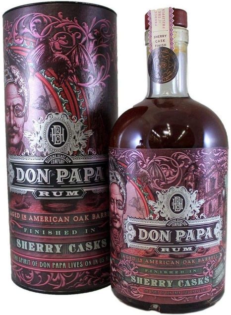 The Bleeding Heart Rum Company Don Papa Rum  Sherry Cask 45% 0,7l