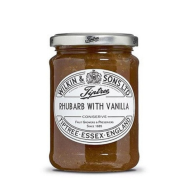 Wilkin & Sons Tiptree Rhubarb & Vanilla – konfitura rabarbar z naturalną wanilią z Madagaskaru 340 g