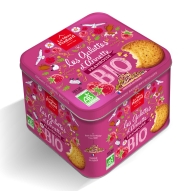 La Mere Poulard Les galettes d'annette bio - francuskie ciastka malinowe 333g