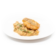 Kultura Smaku Świąteczny Sandacz Duszony w Śmietanie z Cebulką i Borowikami 250g