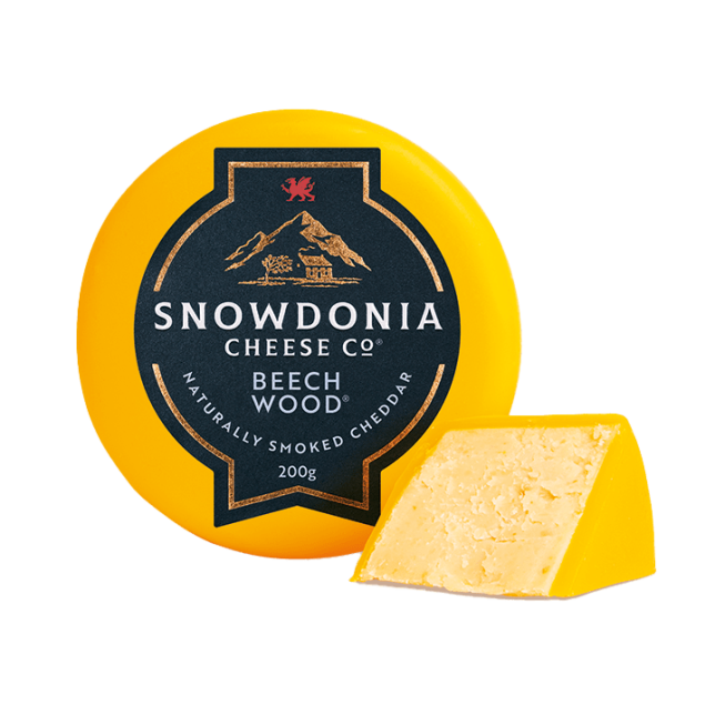 Snowdonia Cheddar Beechwood Temar – ser wędzony 200 g