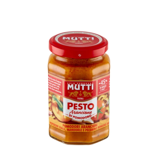 Mutti Pesto Arancione Z Pomarańczowych Pomidorów 180g