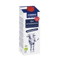 SOBBEKE Mleko Bez Laktozy (3,5 % Tłuszczu) Bio 1l