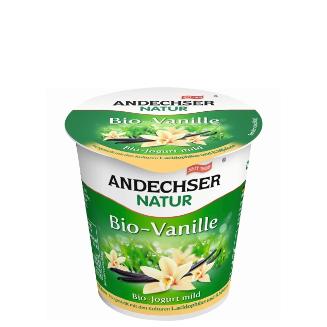Andechser Natur Jogurt waniliowy 3,7% Bio 150g