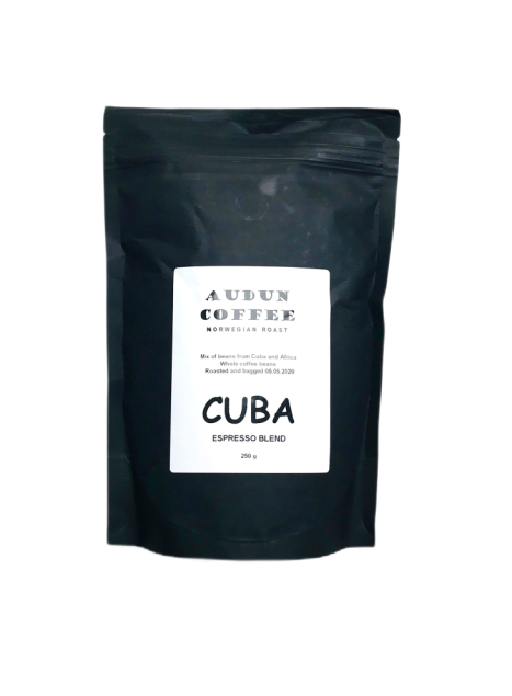 Audun Coffee Kawa Cuba Blend Espresso 250g Audun Coffee