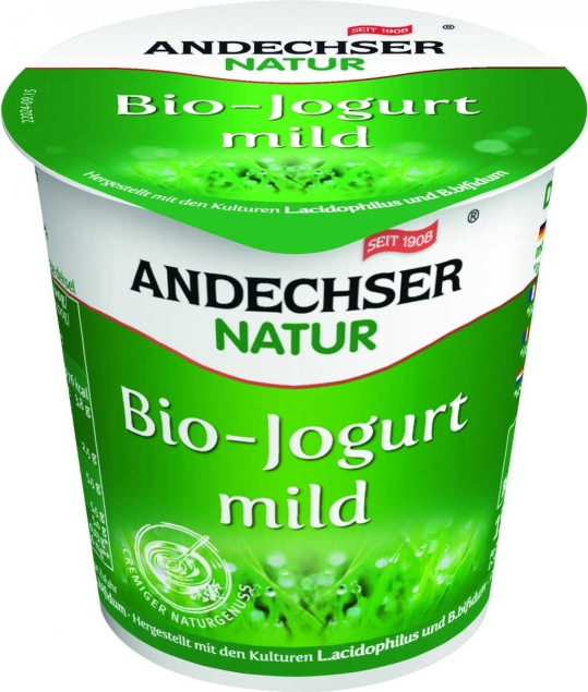 Andechser Natur Jogurt Naturalny 3,7% Bio 150g