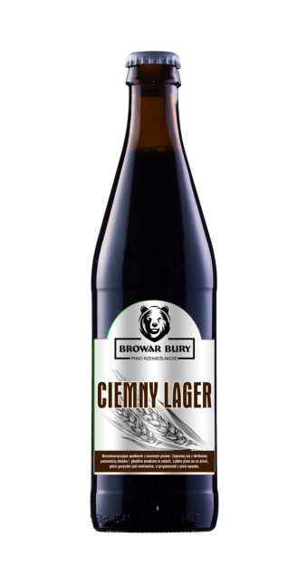 Browar Bury Piwo Ciemny Lager 0,5l Browar Bury