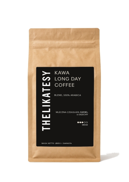 Kultura Smaku Long Day Coffee kawa naturalna ziarnista 250g