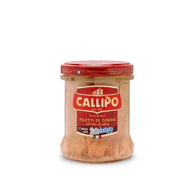 Callipo Filety Z Tuńczyka W Oliwie Z Oliwek 170g