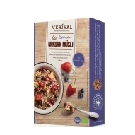 Verival Musli pełnoziarniste z jagodami EKO 325g
