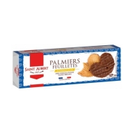 St Aubert Ciastka Francuskie "Palmiers" Czekoladowe 100g