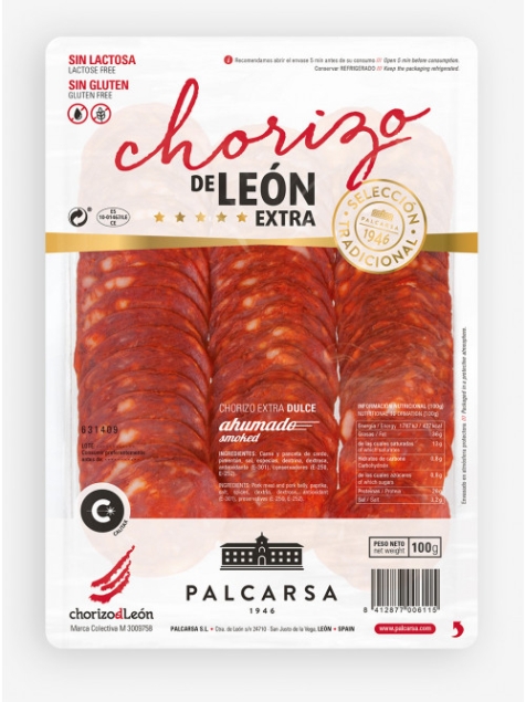 Palcarsa Kiełbasa Chorizo Extra de Leon 100g