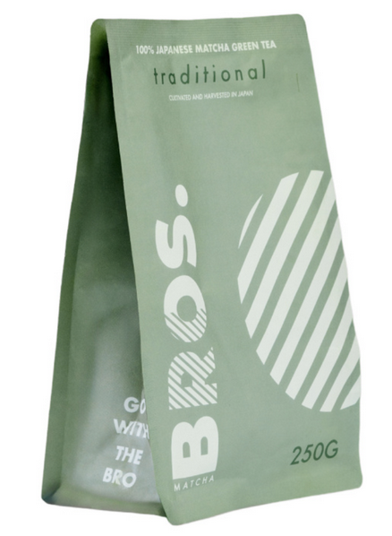 Matcha Bros Traditional 100% japońska zielona herbata tradycyjna 250 g