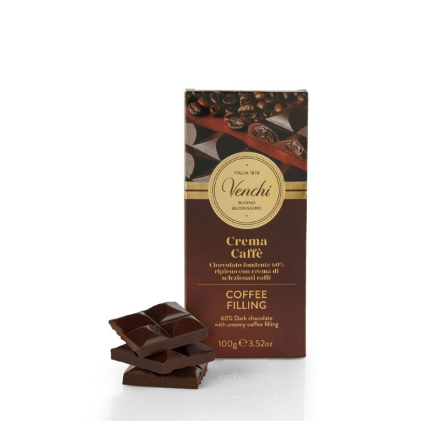 Venchi Czekolada Kawowa Coffee Filled Bar 100g