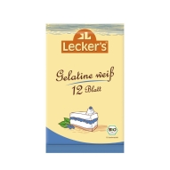 Lecker's Żelatyna W Listkach BIO 20g